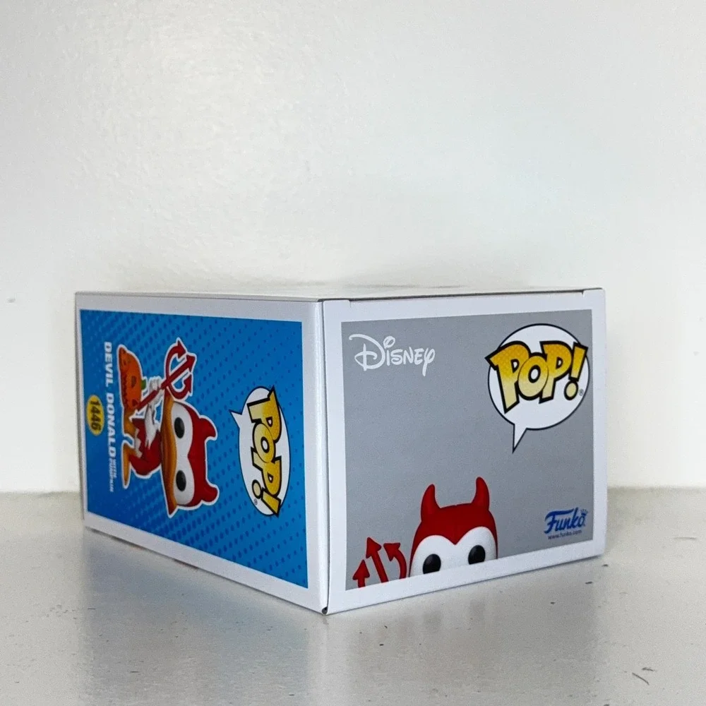 Funko Pop! Devil Donald with Pumpkin #1446 Disney‎ Halloween Vinyl Figure